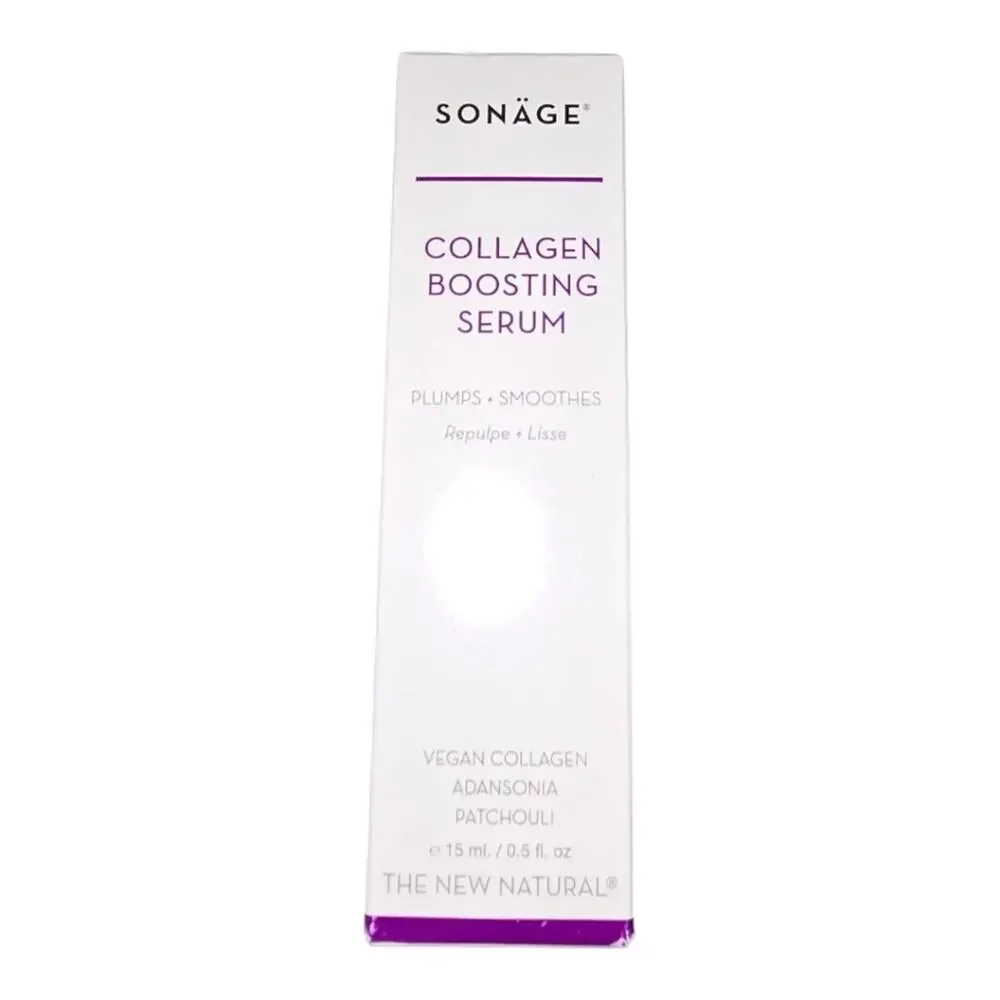 SONAGE Collagen Boosting Serum Collagen Face Serum For Skin Plumping New 15ML